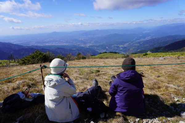 長野県富士見台高原　絶景　ランチタイム