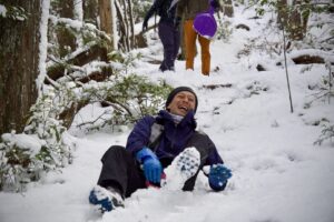 京都・Nadiの雪の日